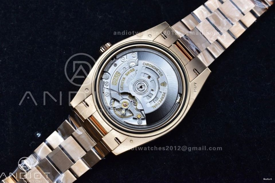 1:1 Bracelet Edition on Date (Gain 40 RG 228235 Dial Best Weight) President 652 Green Sporty VR3255 Roman Day THBF 0813
